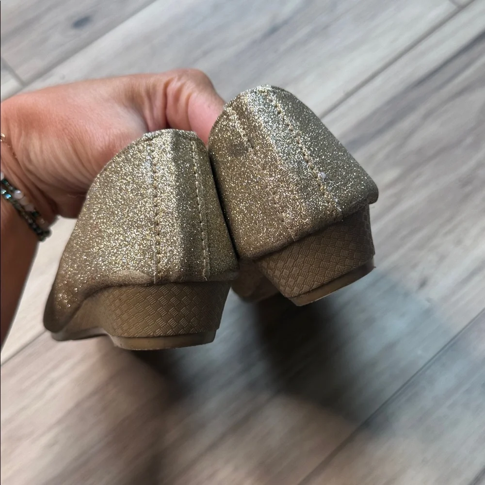 Indian Gold glitter Shoes